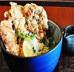 かしわぶっかけうどん