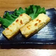 豆腐の味噌マヨネーズ焼き
