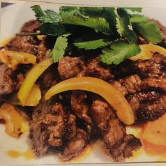 牛肉のグミンの炒め