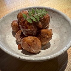 新じゃが揚げ煮