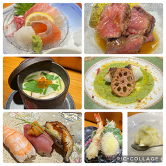 鮨 そらのコース写真