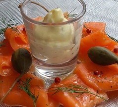 お魚のカルパッチョ