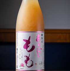 【あらごし果実酒】　桃酒