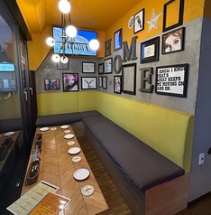 店内奥のVIPシートは、女子会合コン家族連れにぴったり♪