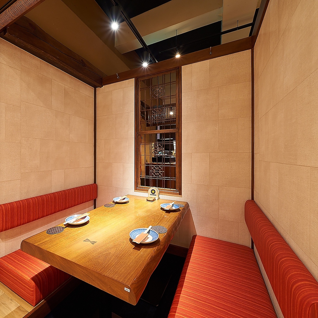 【完全個室】掘り炬燵席でごゆっくりお寛ぎ下さい☆人数に応じて個室も各種ご用意！