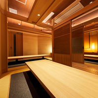 ～個室座敷でゆったりとくつろげる空間～