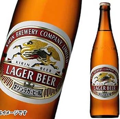 【瓶ビール】キリンラガー(中瓶)