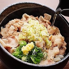 豚ねぎ塩ぶっかけうどん