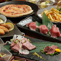 肉刺しと牡蠣 びー〇 ビーマルのコース写真