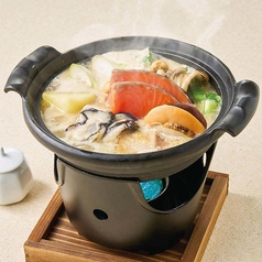 海鮮の味噌一輪鍋