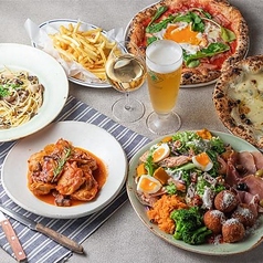 Pizzeria CUORERUDINO クオーレ ル ディーノ 堀江 難波心斎橋のコース写真