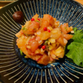 料理メニュー写真&nbsp;韓国風　五島鮮魚たたき