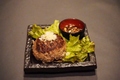 料理メニュー写真&nbsp;馬力家名物超ハンバーグ