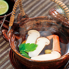 <フェア限定・秋の逸品>松茸土瓶蒸し