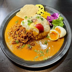 <一種盛りカレーライス>キーマカレーライス