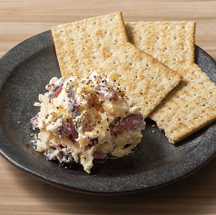 さきイカの山わさびクリームチーズ