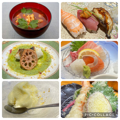 鮨 そらのコース写真