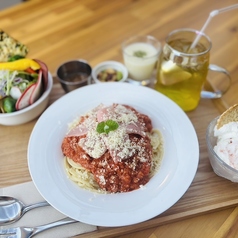ベーコンのトマトパスタセット