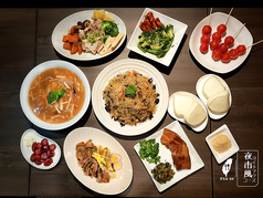 プラスミド 台湾食のコース写真