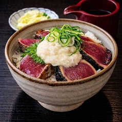 本ガツオ鉄火丼