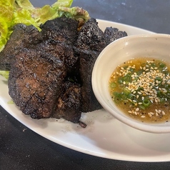 牛レバー炭火焼