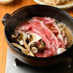 【期間限定】大和牛と松茸の極みすき焼き