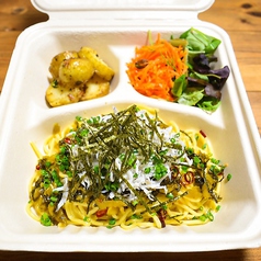 高菜としらすの和風パスタ