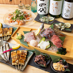 鮮魚と日本酒 魚ぽん大蔵 池袋本店のコース写真