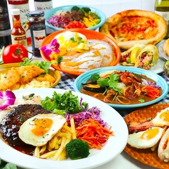 ランチタイムも、すべてのメニューがご注文できます☆