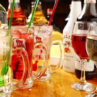 豊富な飲み放題プラン☆