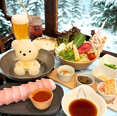 北海道めんこい くまちゃん温泉 渋谷店のコース写真