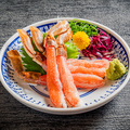 料理メニュー写真 ズワイ蟹刺