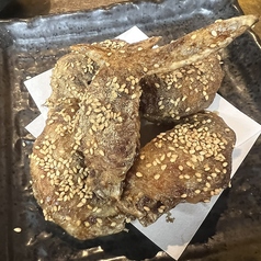 まるちゃんの手羽先ピリ辛揚げ （三本）