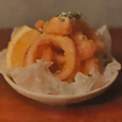 イカとエビのフリット