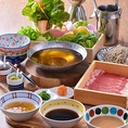当店自慢のしゃぶしゃぶ食べ放題は幅広い年齢層の方から大人気となっています！ヘルシー派もがっつり食べたい派の方も満足していただける内容です。一人前での食べ放題もご提供しております！是非この機会にお盆としゃぶしゃぶ十勝晴れをご利用下さい。