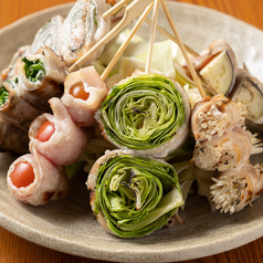 野菜巻き串 5種盛り合わせ