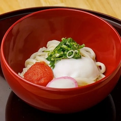 明太釜玉バターうどん(温)
