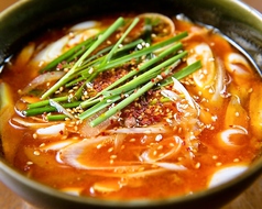 赤スープ(野菜・卵)