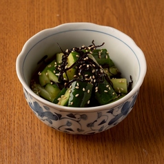 胡麻キュウリ和え