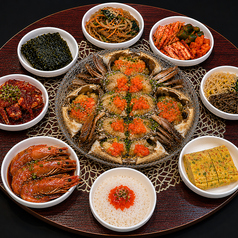 ケジャンパパ カンジャンケジャンと韓国料理のコース写真