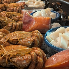 海鮮炉端・焼肉・ジンギスカンが食べ放題のお店 まるごと北海道 絶好調すすきの本店のコース写真