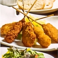 【アラカルト料理も充実】ゲンヤハナレはアラカルト料理も充実しています。新鮮鮮魚のお造りからアンガス牛ステーキや串カツ、若鶏唐揚げなど肉料理、揚げ物も揃えておりますので是非一度お店に立ち寄ってみて下さい♪