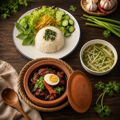 スペアリブご飯