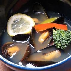 ムール貝の白ワイン蒸し