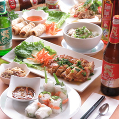 ベトナム料理 LONG DINH RESTAURANT ロンディン レストラン 難波店のコース写真