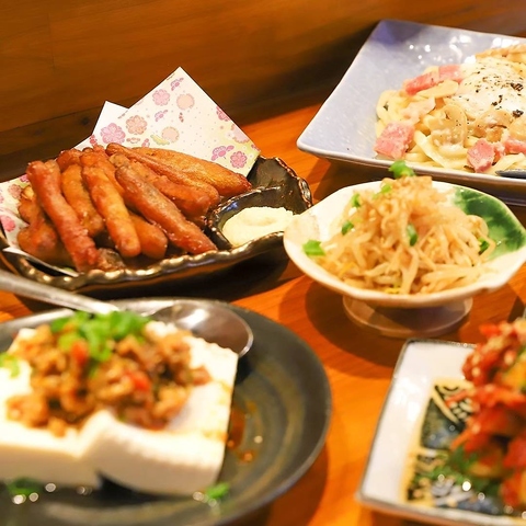 うおらん特製塩おでんと串焼きが自慢