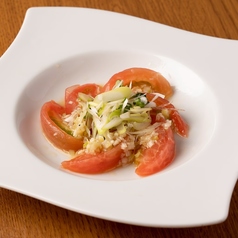 冷やしトマト ネギ塩ダレ