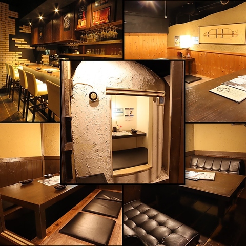 店内全席個室！各部屋換気扇完備、スマホで非接触注文OK！