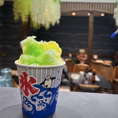 氷屋さんのかき氷