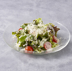 濃厚温泉卵のシーザーサラダ